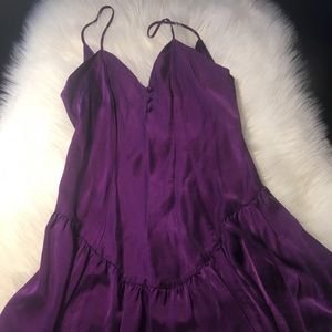 Vintage Victoria’s Secret 100% silk nighty size p